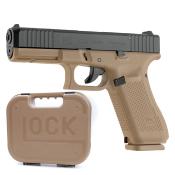 PISTOLET GLOCK 17 GEN5 FRENCH COYOTE 9mm PAK AVEC MALLETTE OFFICIELLE GLOCK